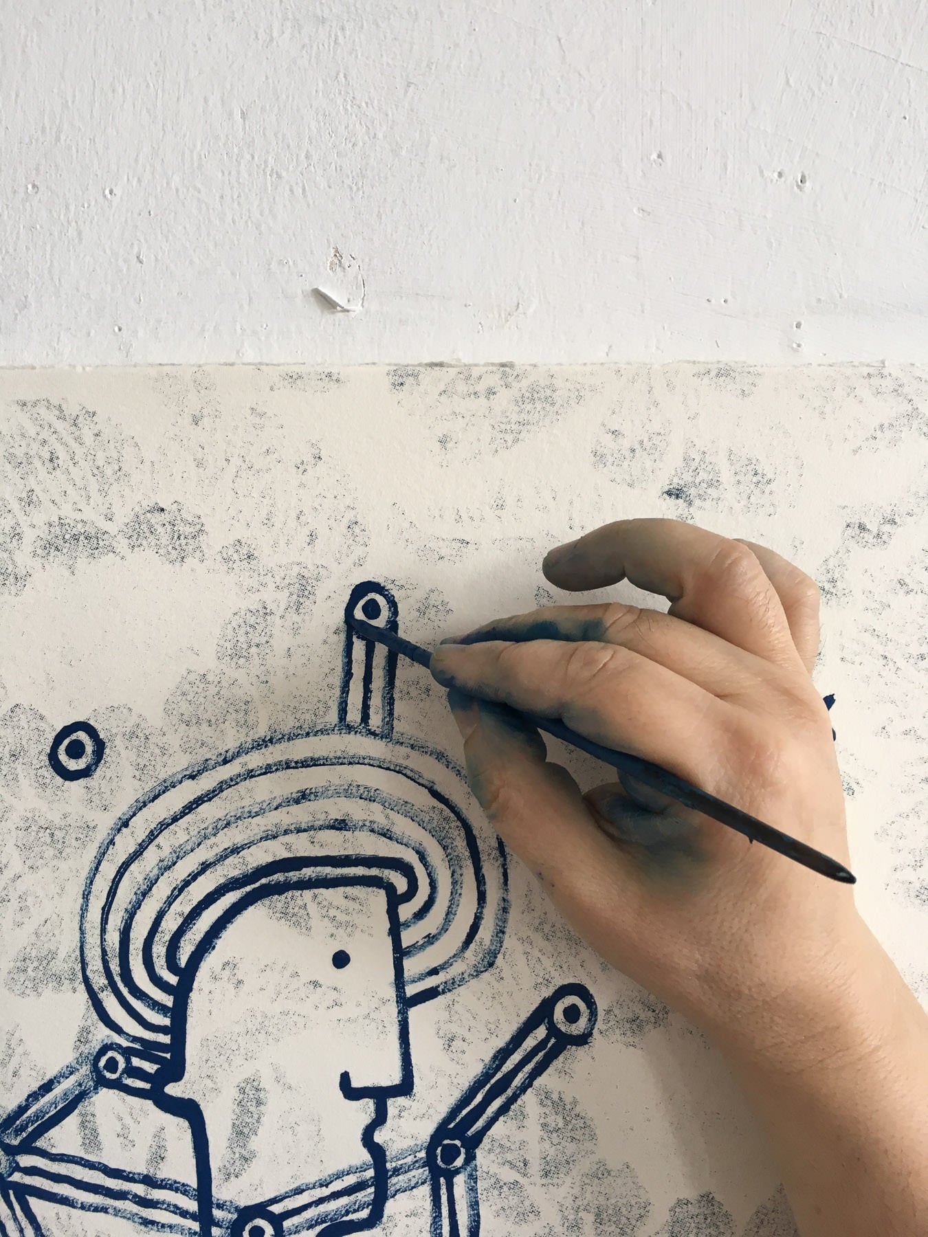 Head With Vortex