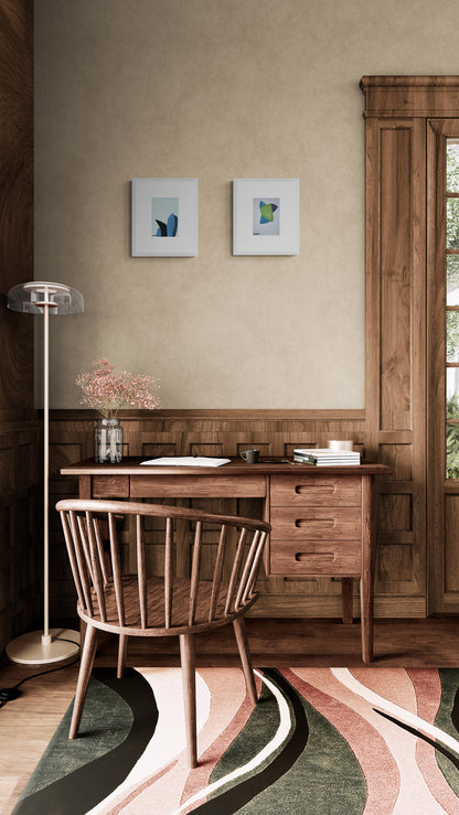 Metal Shape on Sky Blue