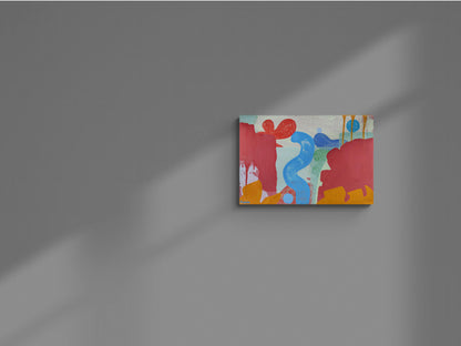 Italian Landscape With Wildfire