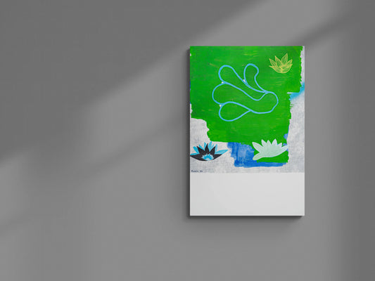 Blue Shell on Green